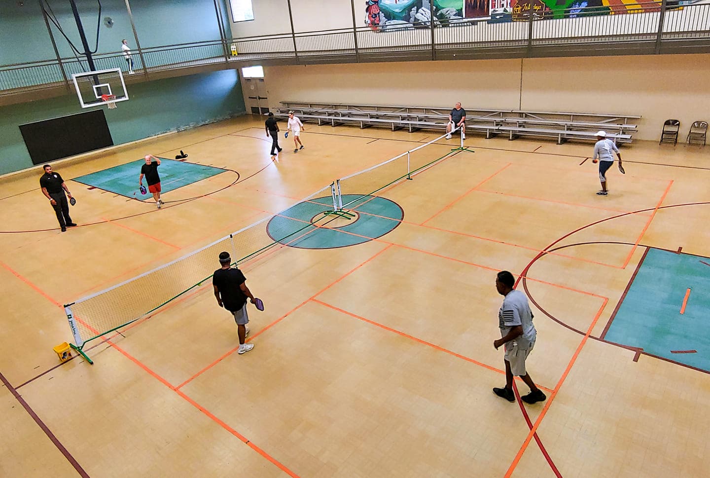 Spring Street Recreation Center pickleball courts