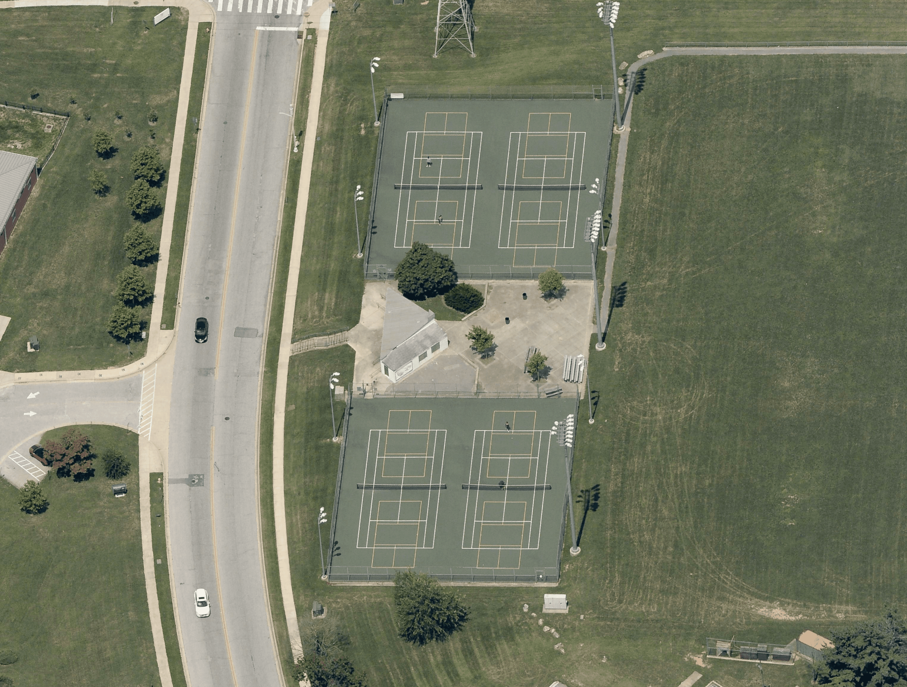 County Home Park Tennis and Pickleball Courts pickleball courts