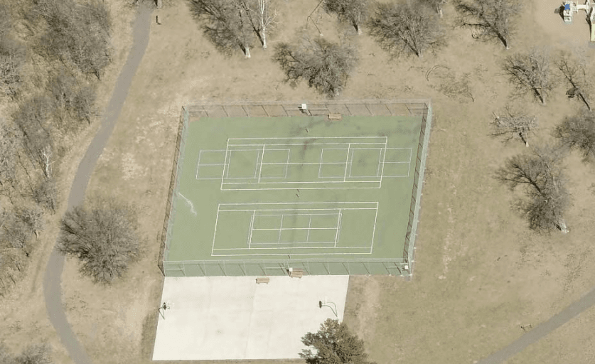 Town Of Barnes Park pickleball courts