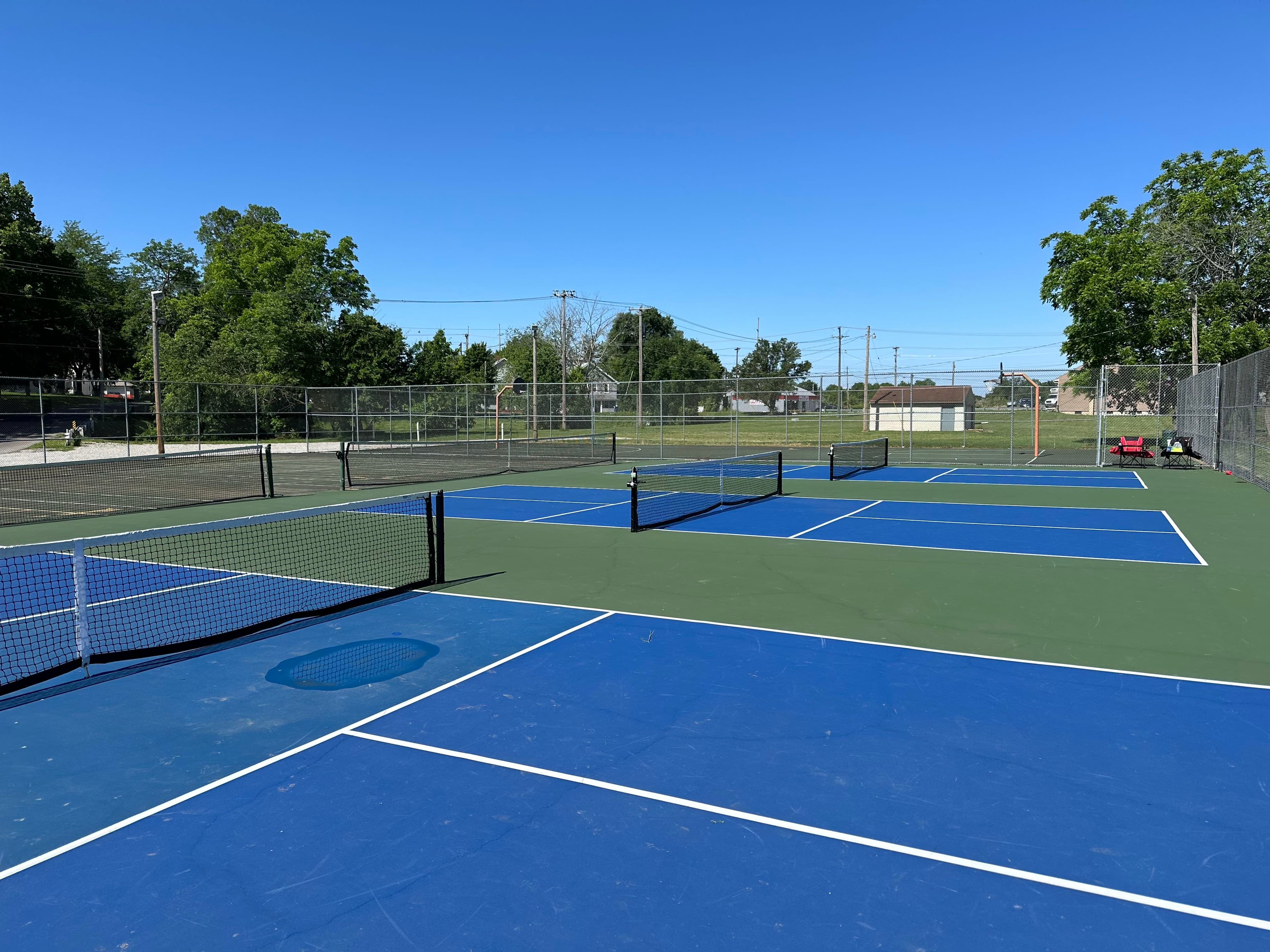 Seltzer Park pickleball courts