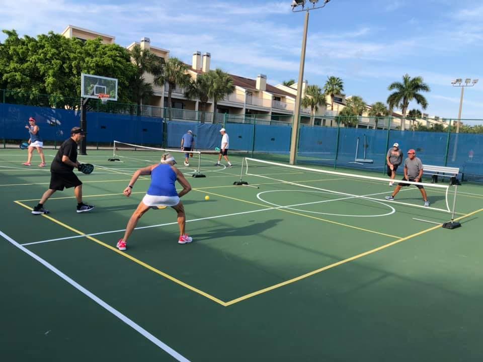 Treasure Bay Golf & Tennis pickleball courts