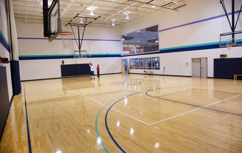 Creekside Fitness Center pickleball courts