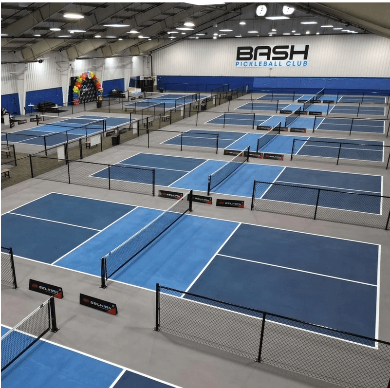 Bash Pickleball Club pickleball courts