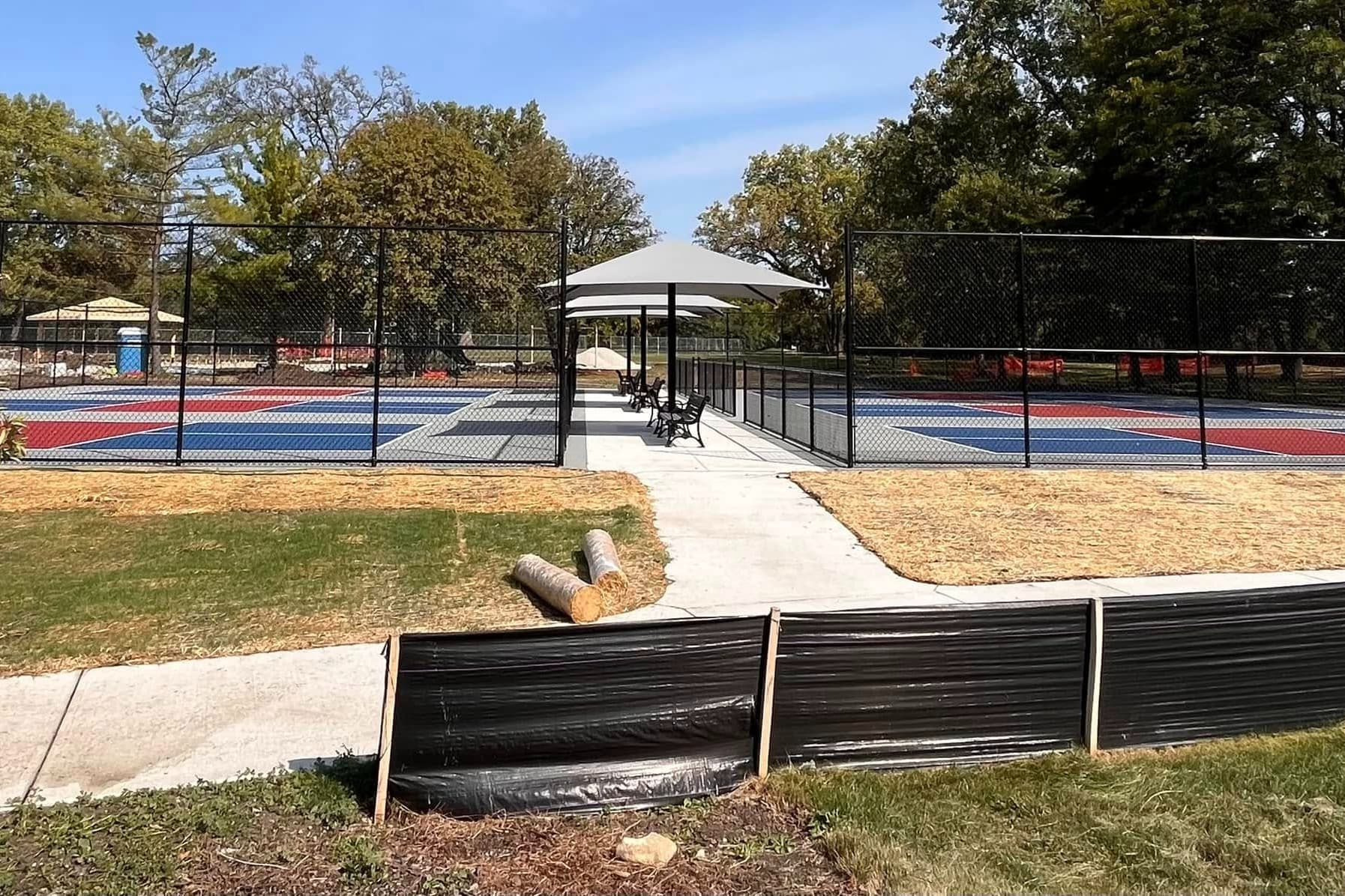 Tate Woods Park pickleball courts