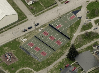 Etna Park pickleball courts
