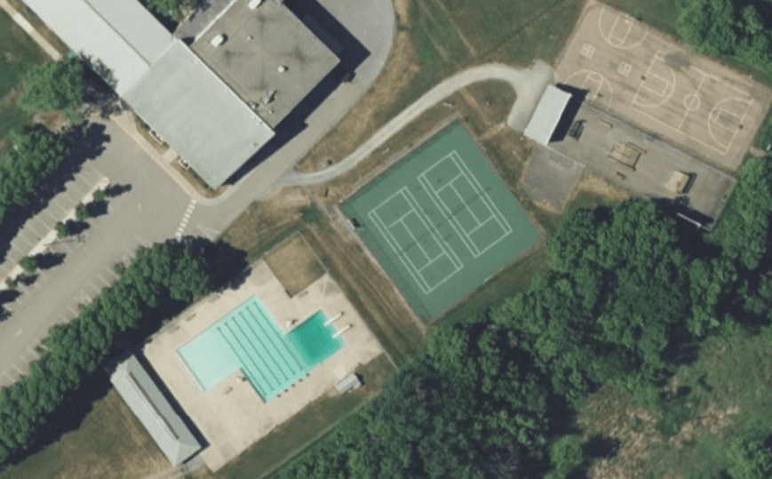 Vergennes Union Elementary School pickleball courts