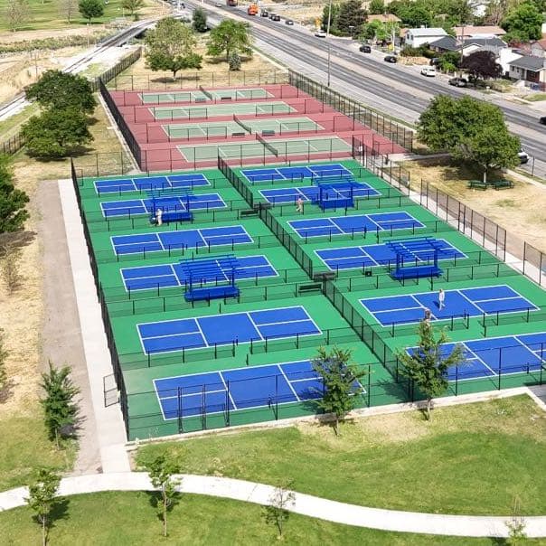 Glendale Regional Park pickleball courts