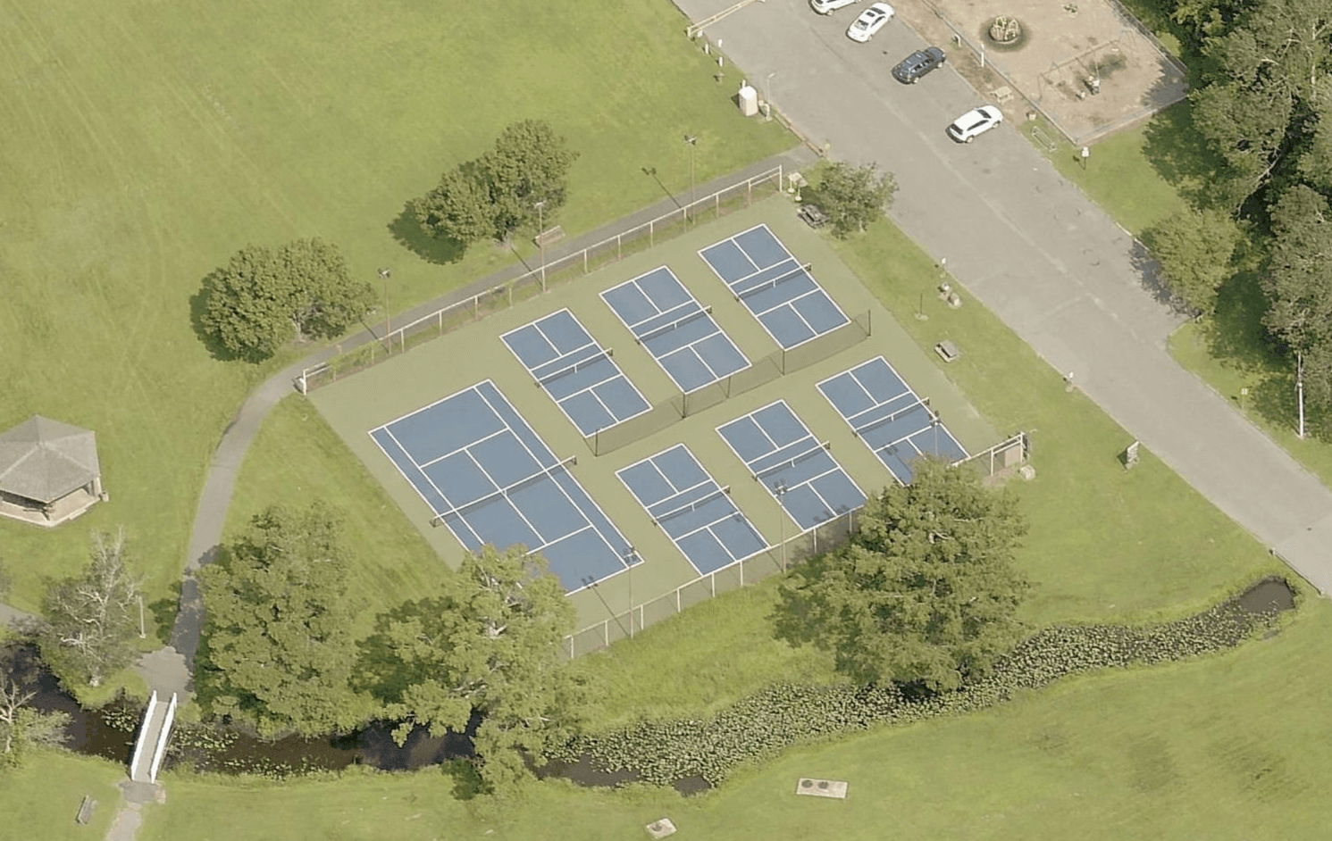 Cypress Park pickleball courts