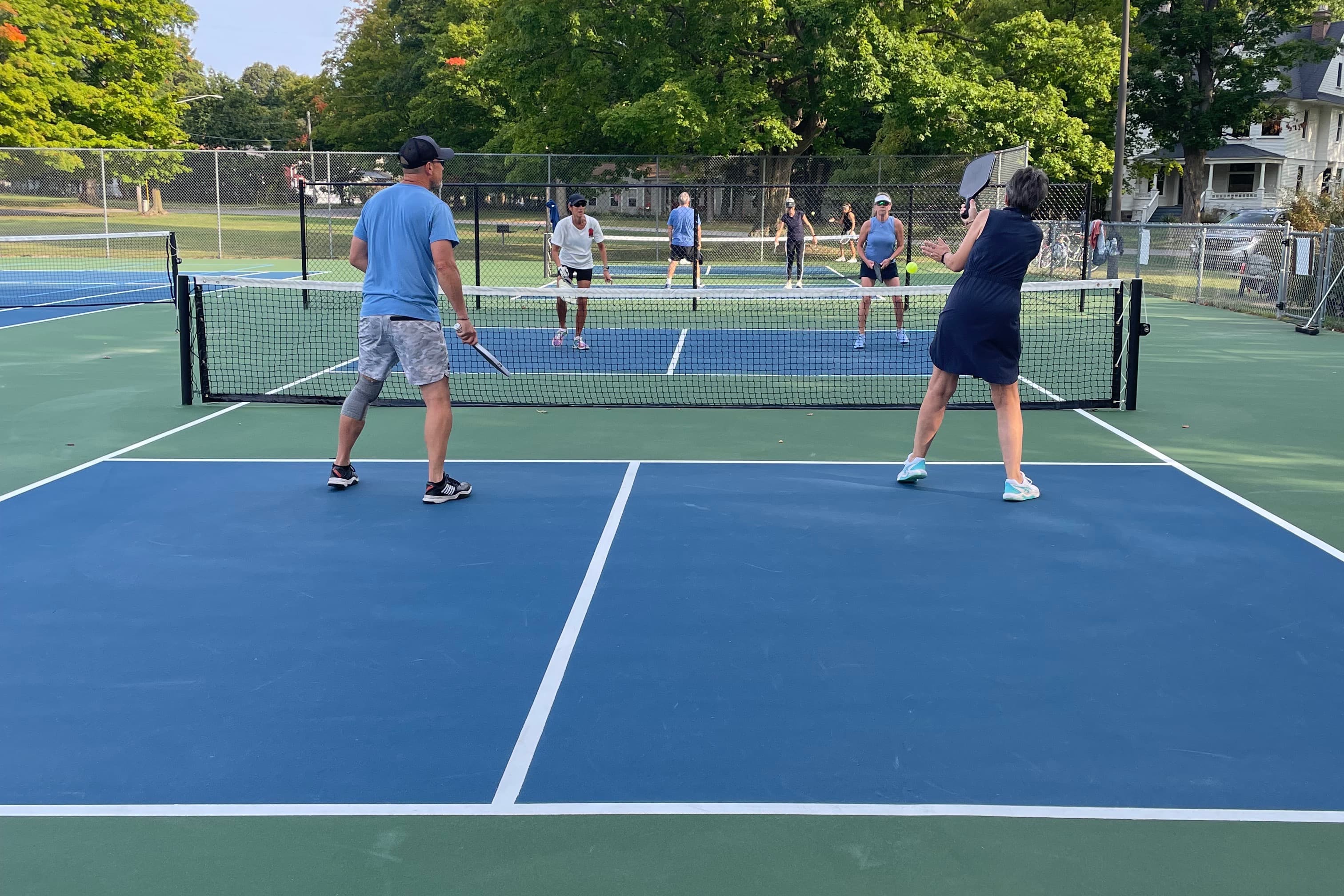 Market Square Park pickleball courts