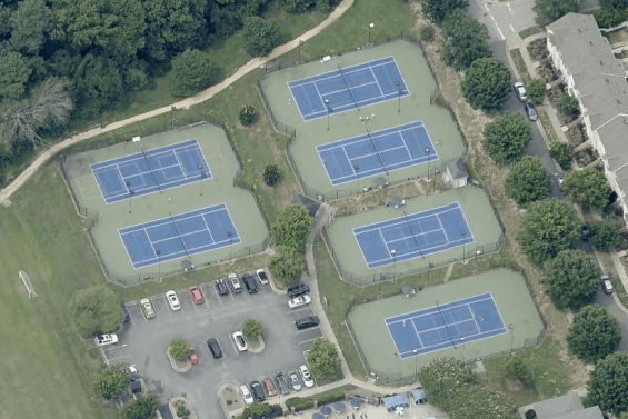 Southern Village Club pickleball courts