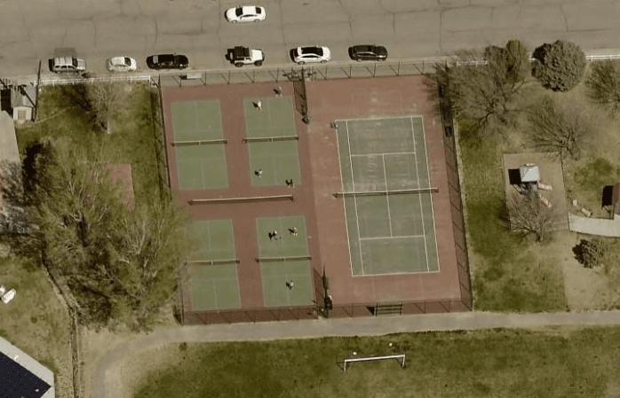 Peach Bowl Park pickleball courts