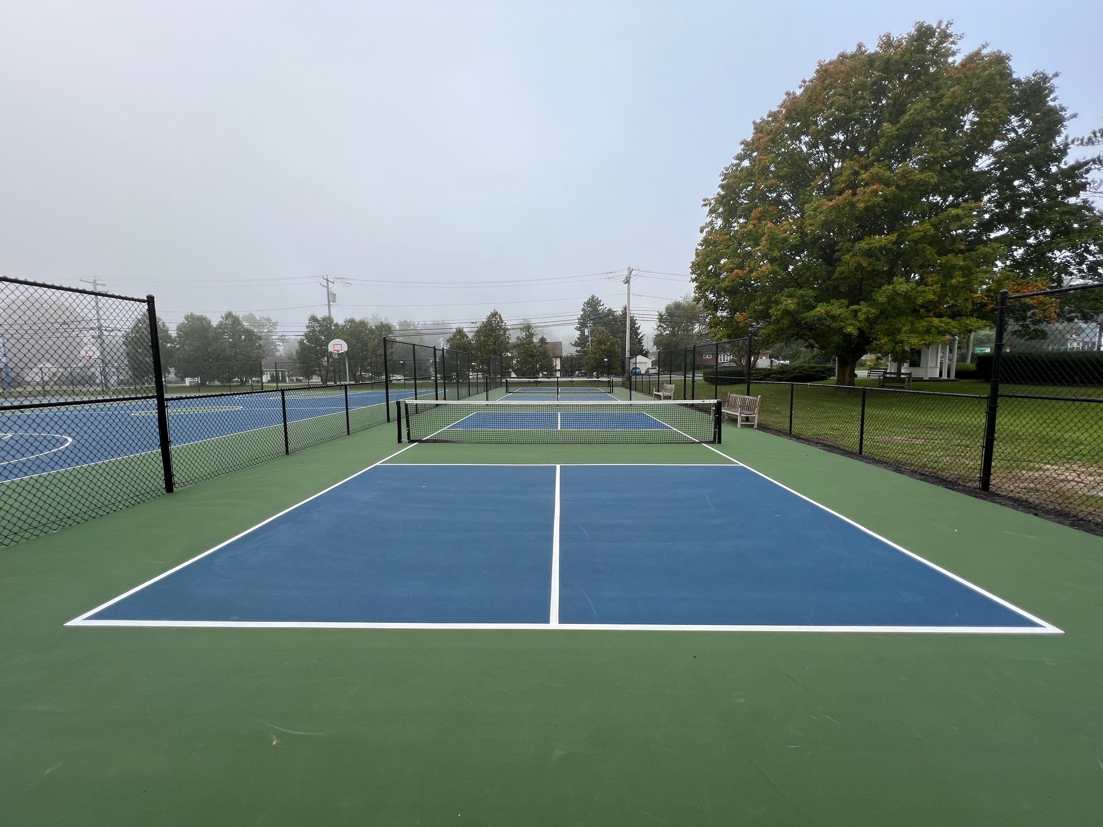 Latham Kiwanis Park pickleball courts