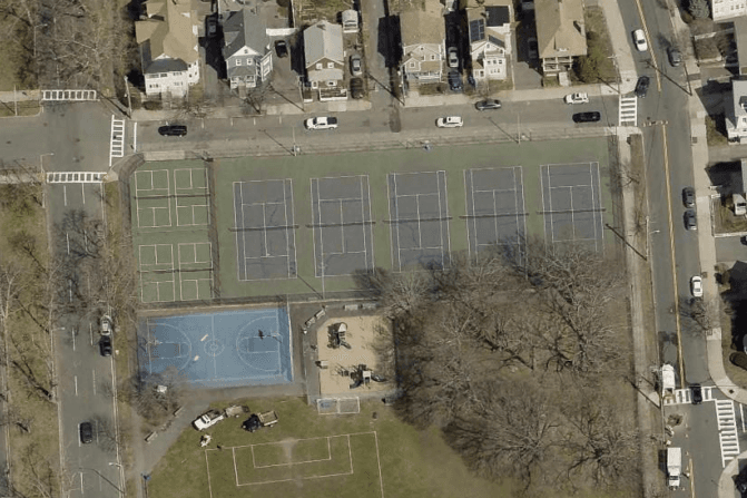 Amerige Park pickleball courts