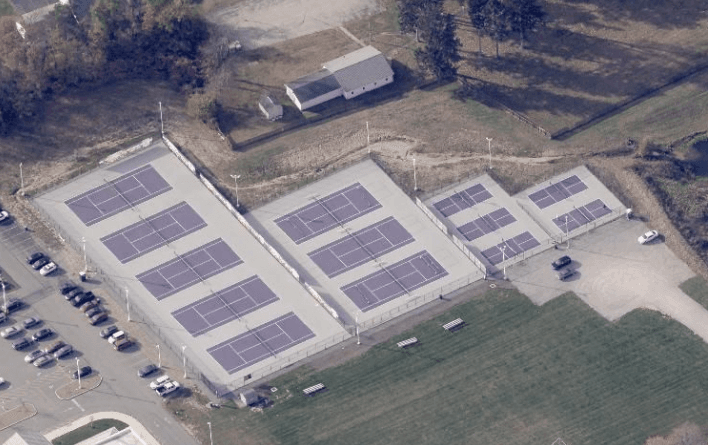 Avon High School pickleball courts