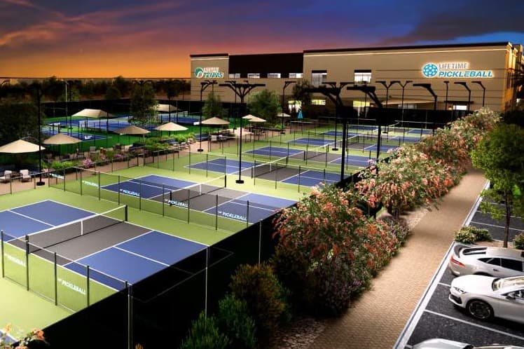 Life Time - Ocotillo pickleball courts