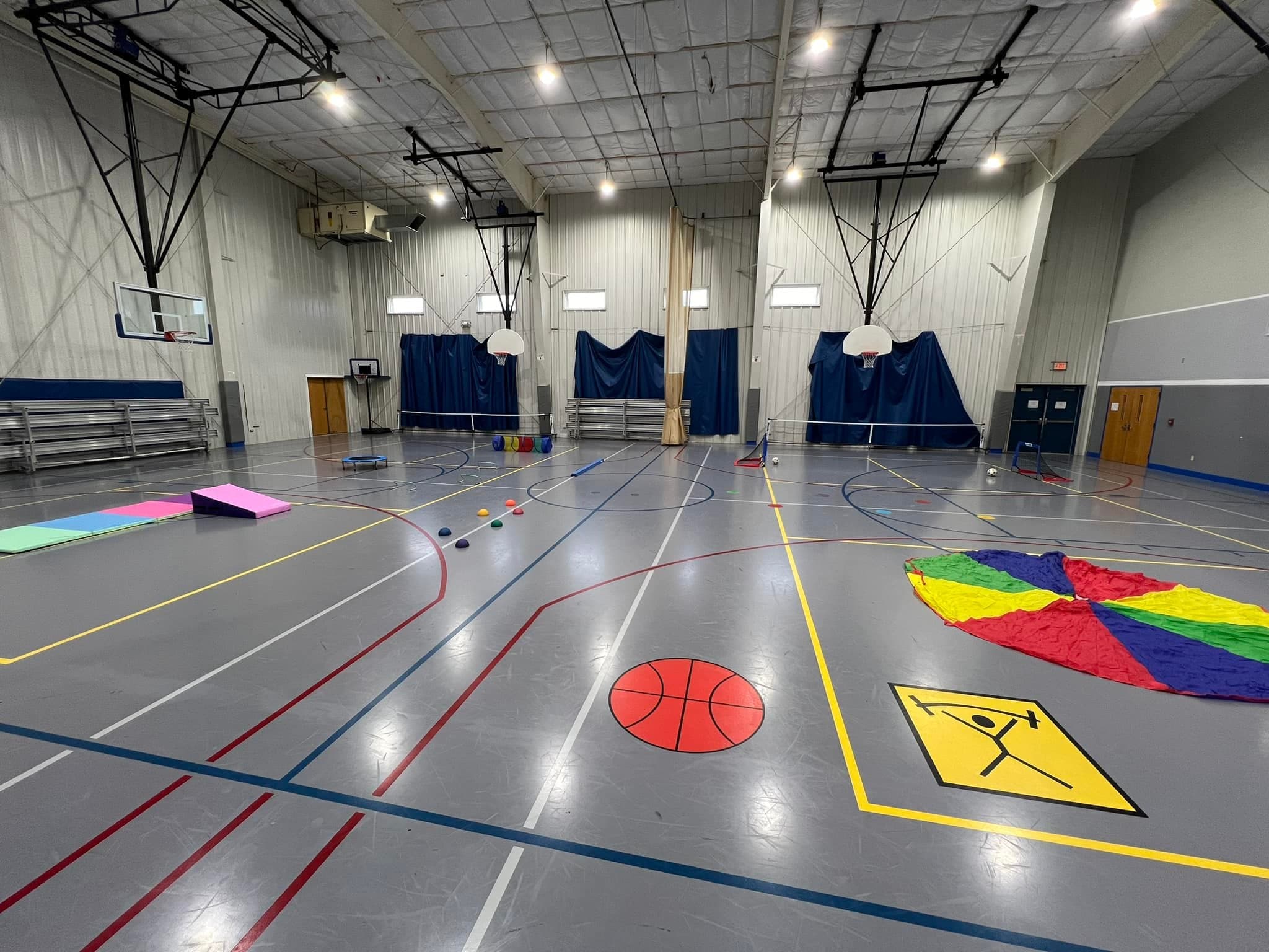 Prophetstown Park District Rec Center pickleball courts