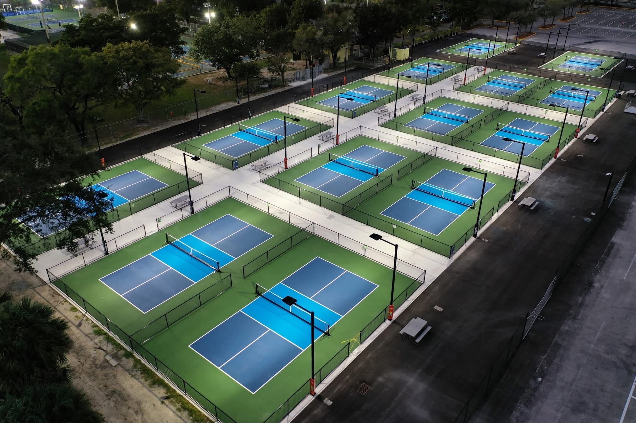 Fair Expo Pickleball pickleball courts