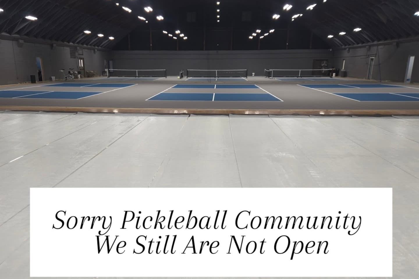 The Hangar Pickleball Club pickleball courts