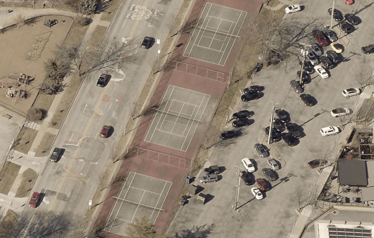 Brookside Tennis Courts pickleball courts