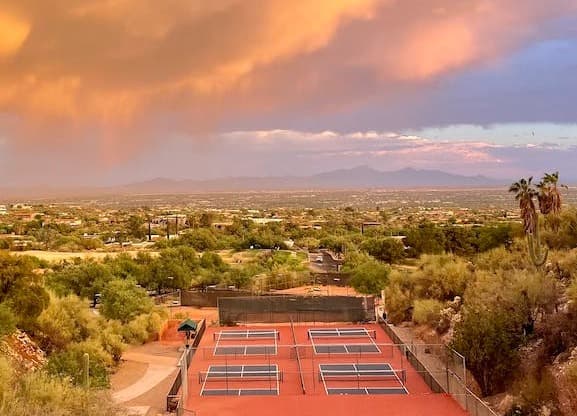 Skyline Country Club pickleball courts