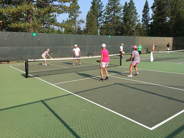 Fort Rock Park pickleball courts
