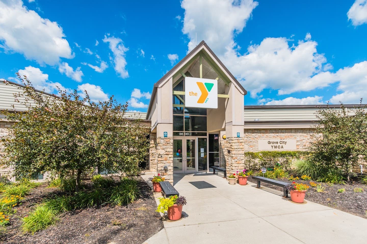 Grove City YMCA pickleball courts