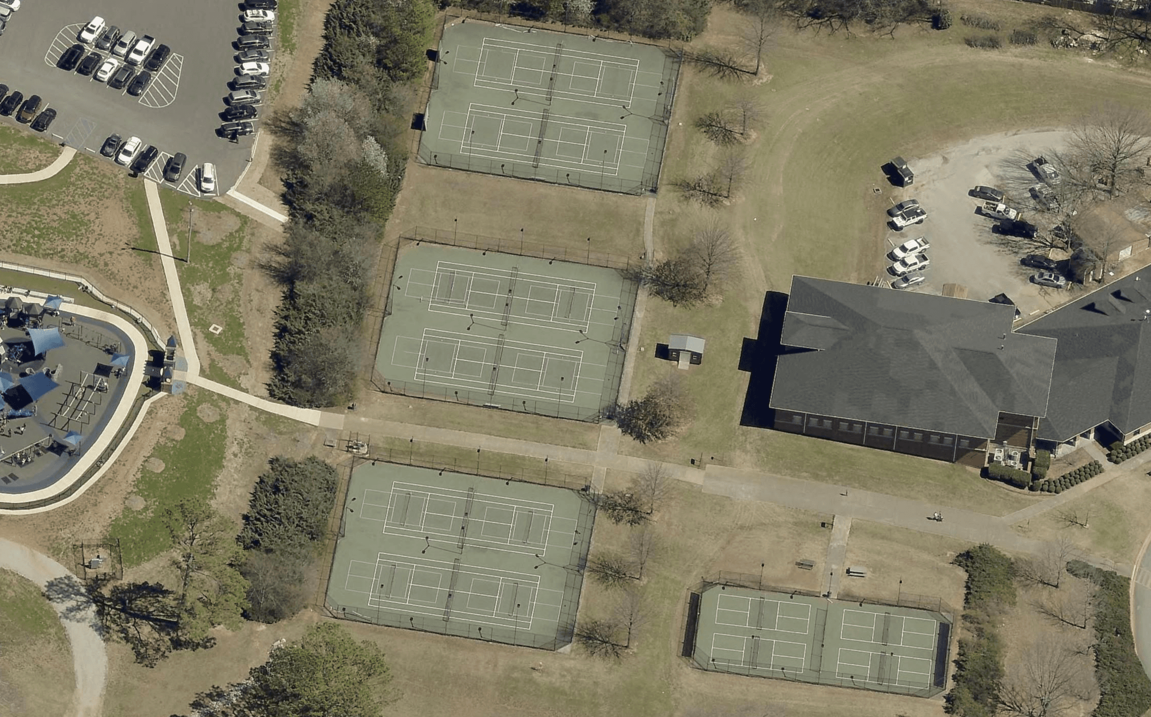 Dublin Park pickleball courts