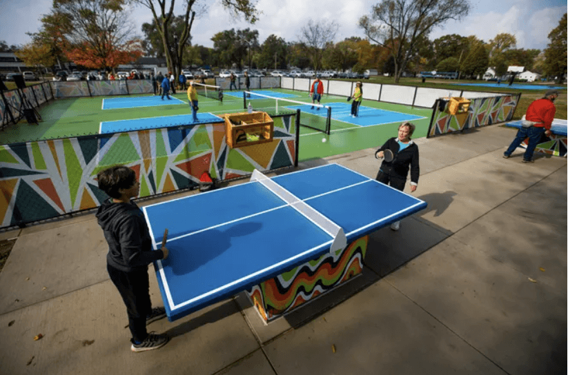 Twin Branch Park pickleball courts
