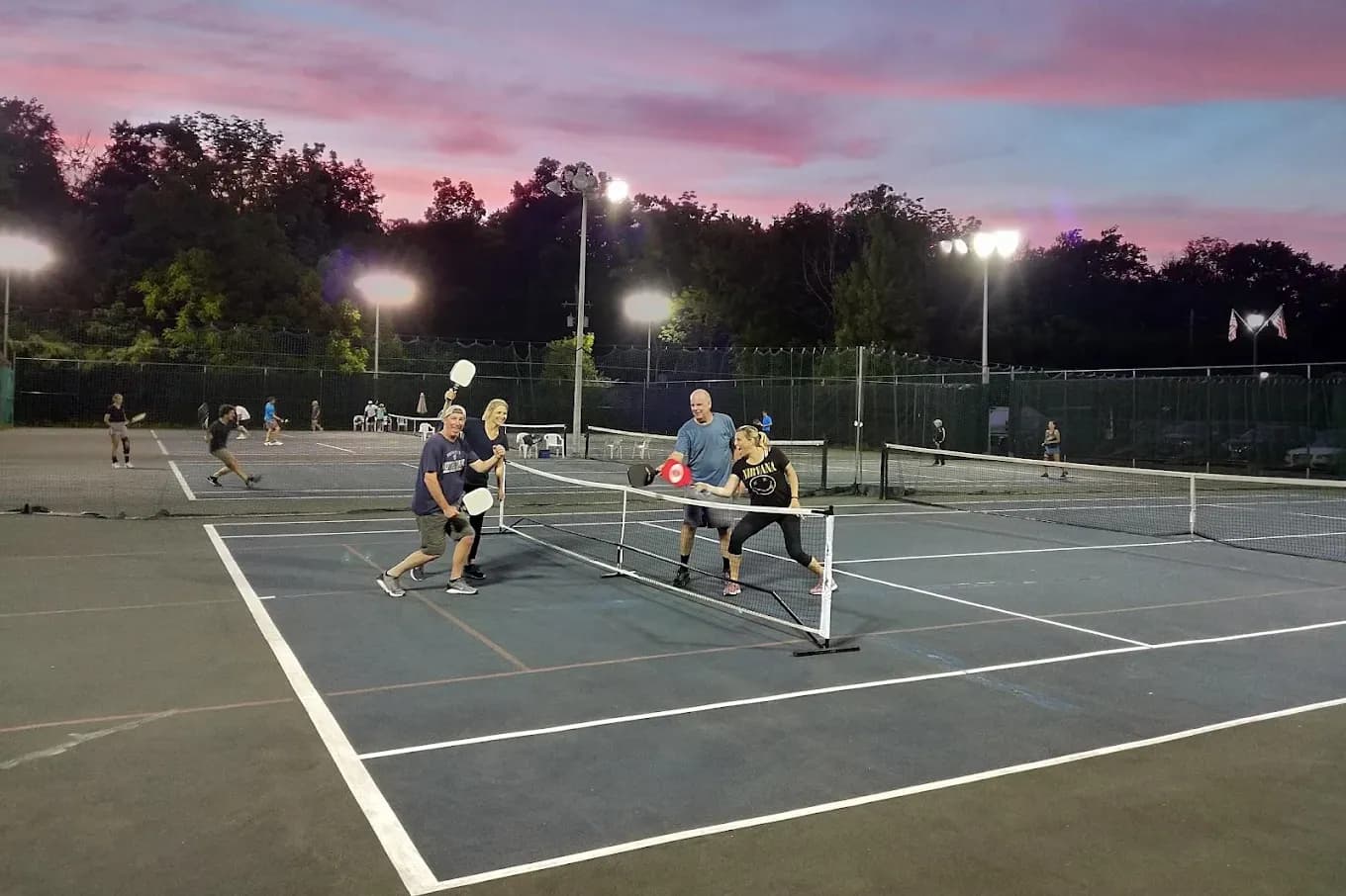 Lake Mohawk Tennis Club pickleball courts