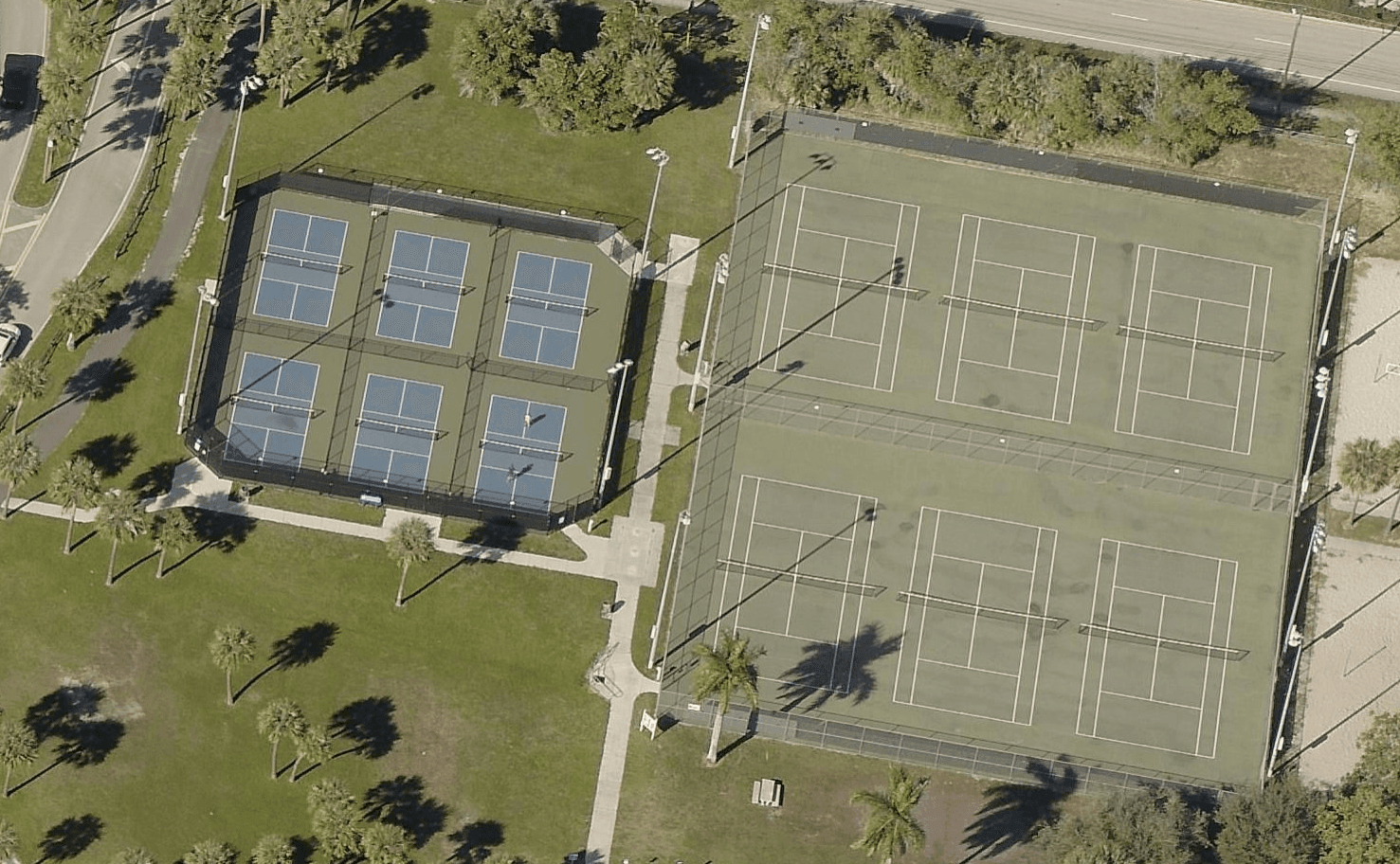 John Prince Park pickleball courts