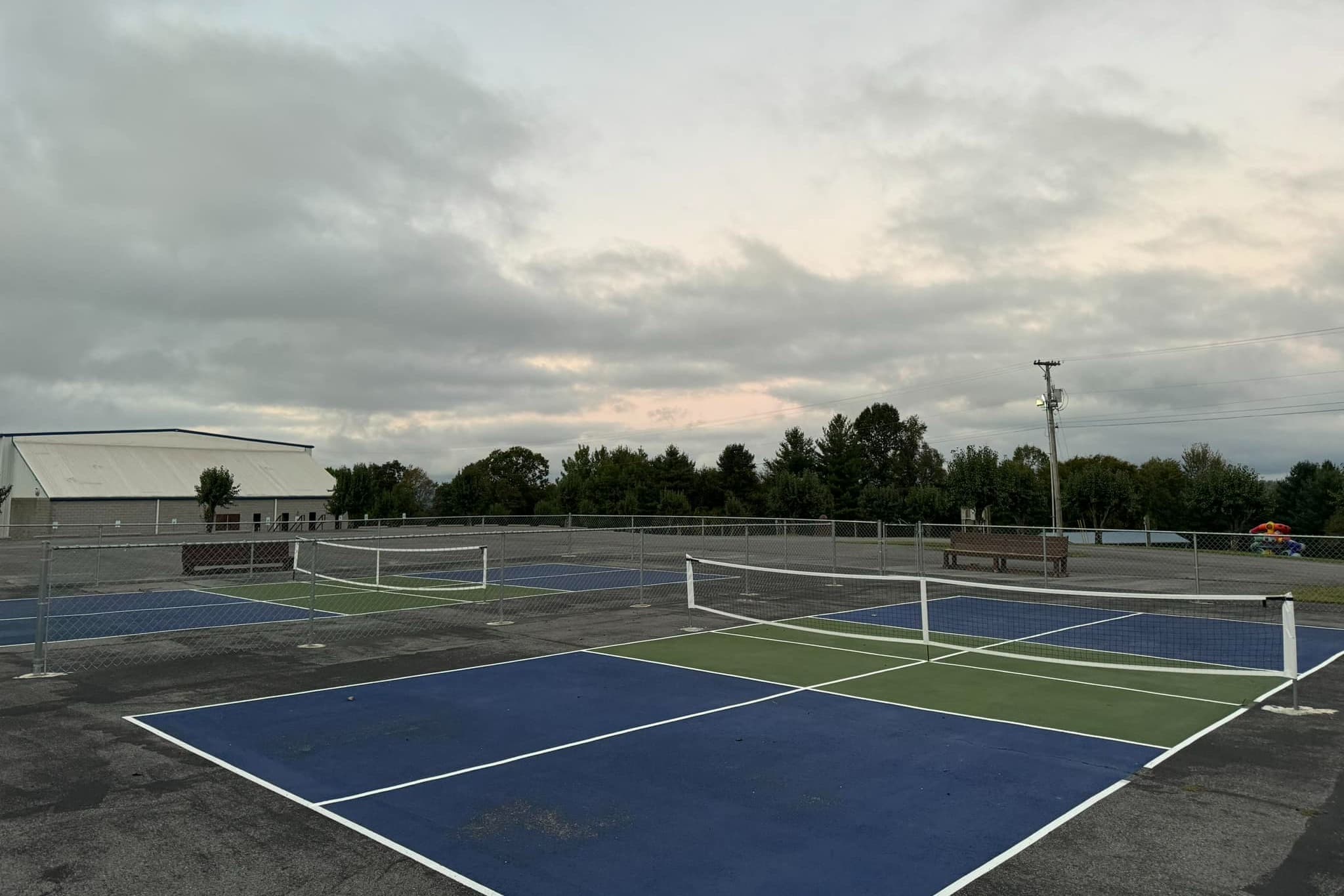 Poplar Gap park pickleball courts