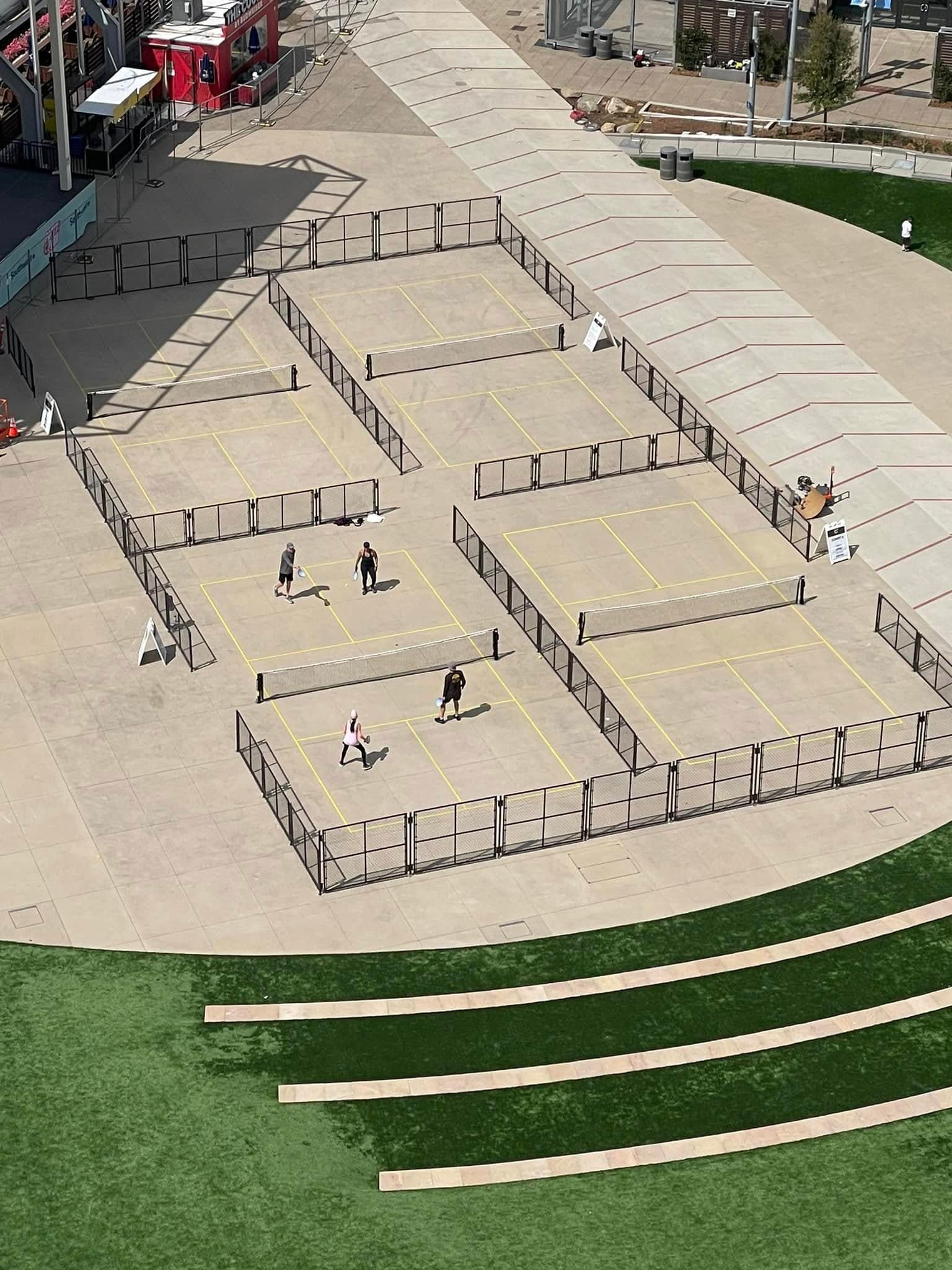 Petco Park pickleball courts