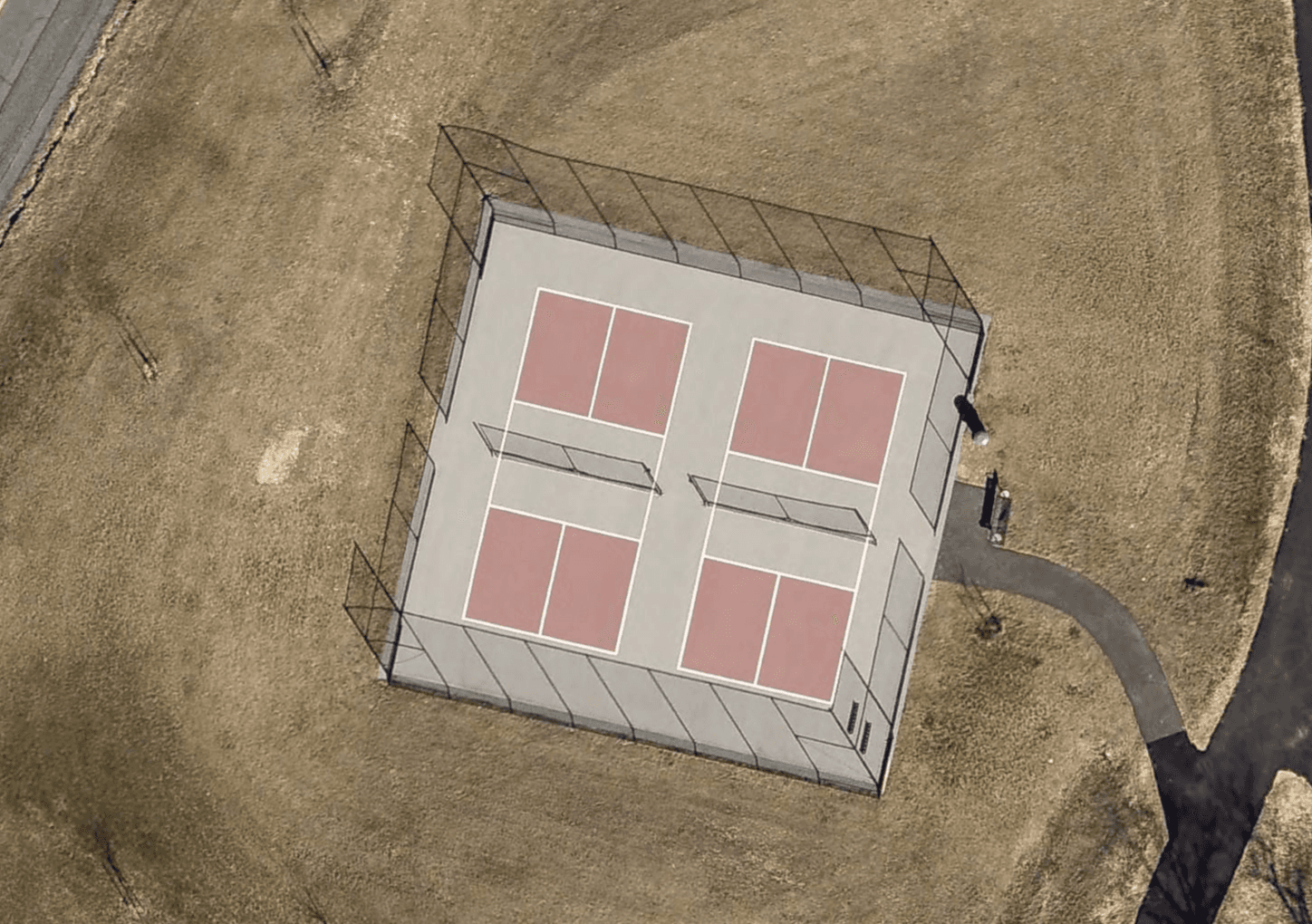 Washington Township Municipal Park pickleball courts