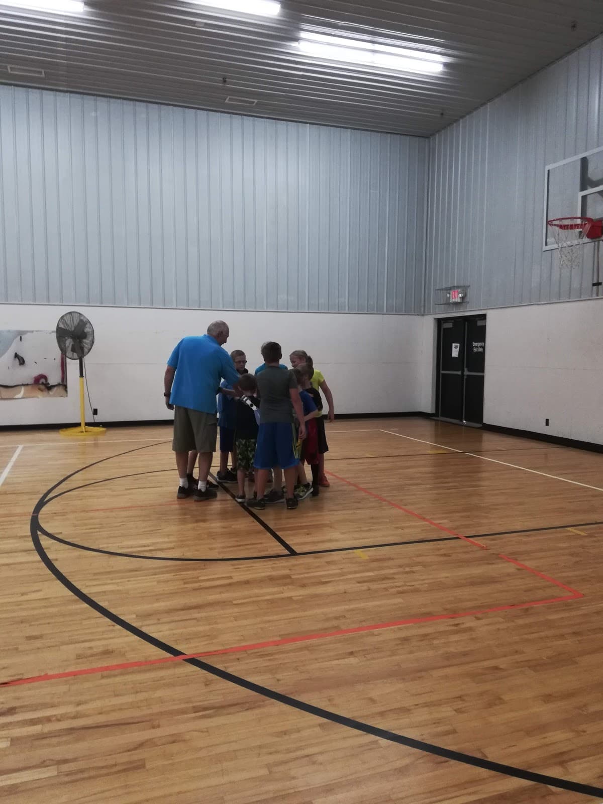 The Club Fitness Center pickleball courts