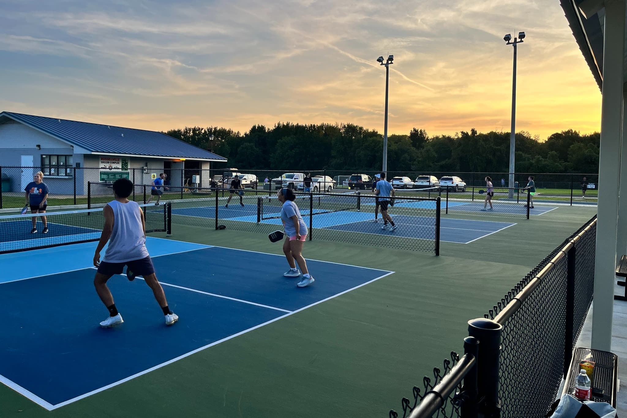 Russellville Soccer Complex pickleball courts