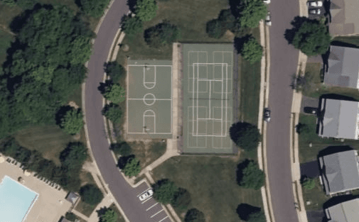 Lakeview Courts pickleball courts