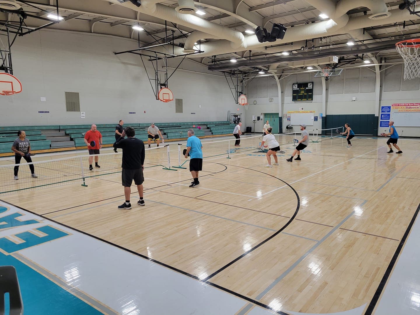 Salisbury Middle School pickleball courts