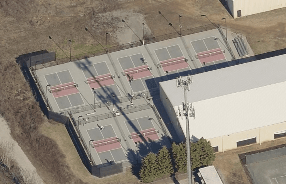 Cedar Bluff Racquet Club pickleball courts