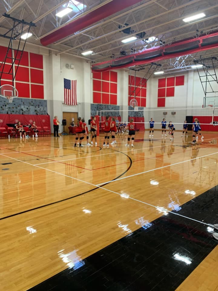 Senn-Thomas Middle School pickleball courts