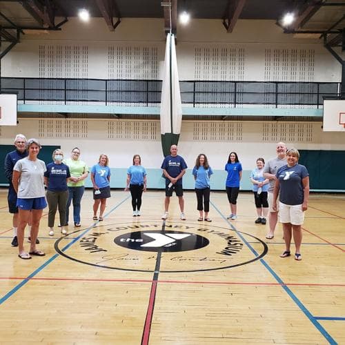 Auburn YMCA pickleball courts