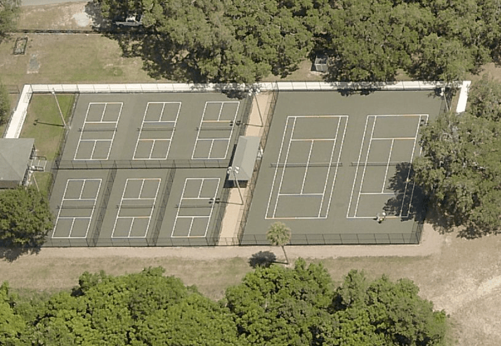 Pine Meadows Conservation Area pickleball courts