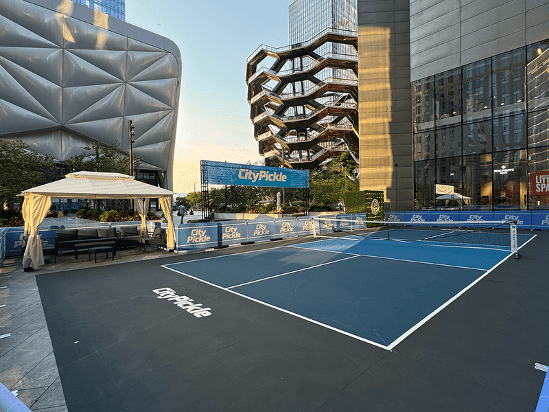 CityPickle at Hudson Yards pickleball courts