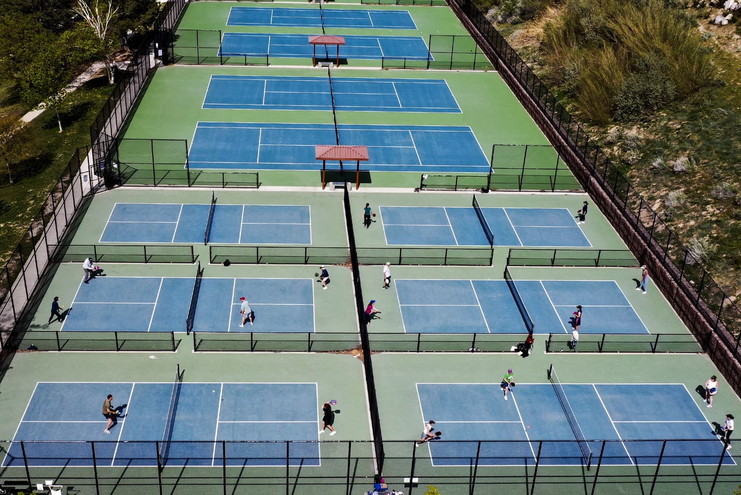 Canyon Rim Park Pickleball Courts pickleball courts