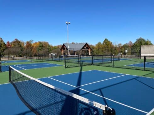 East Norbeck Local Park pickleball courts