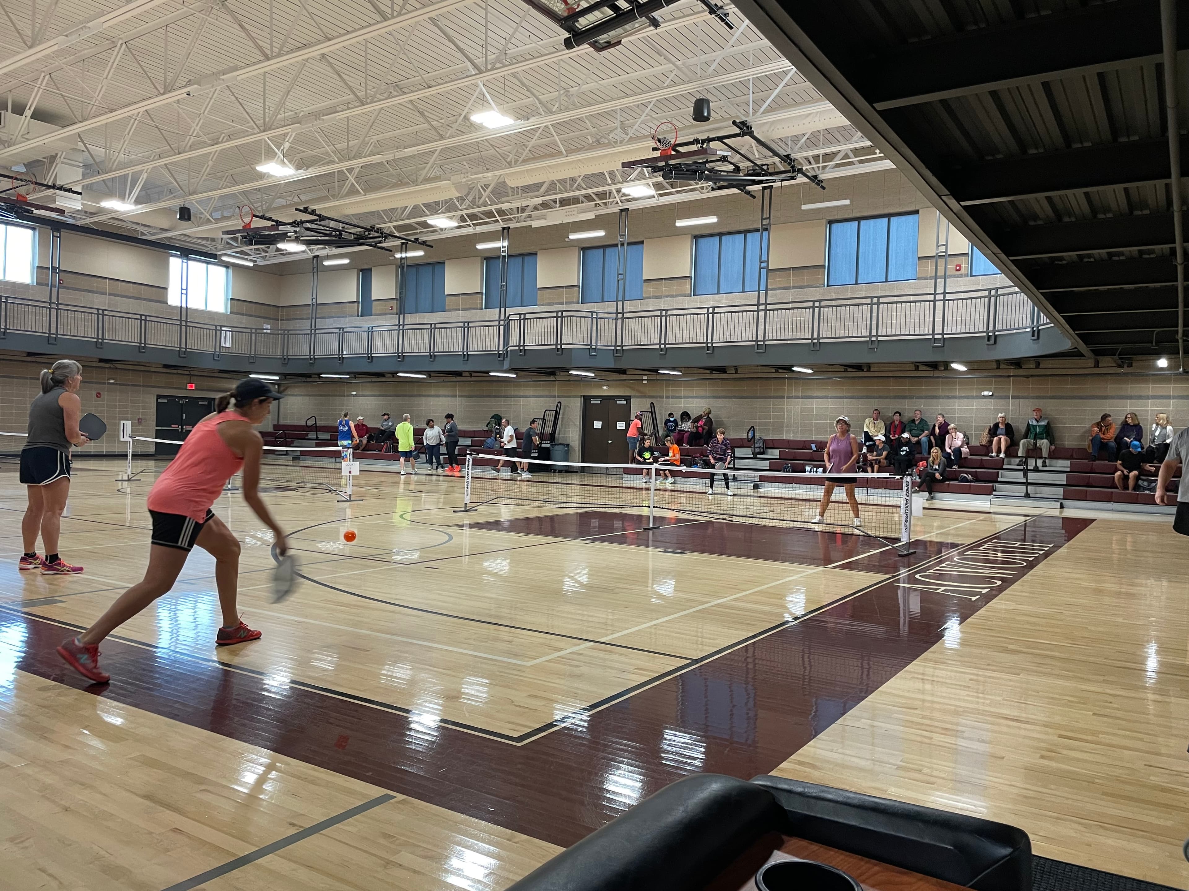 Acworth Community Cente pickleball courts