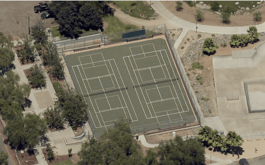 Lindo Lake County Park pickleball courts