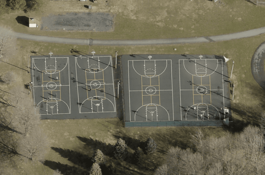 Austin Park Pavilion pickleball courts