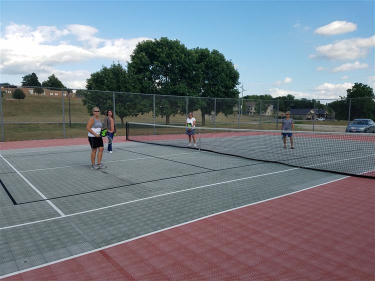 Bayard Community Schools pickleball courts
