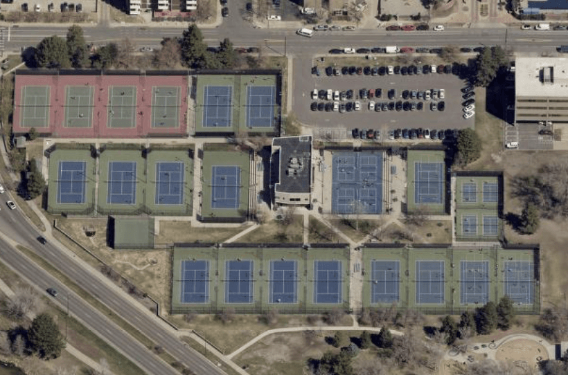 Gates Tennis Center pickleball courts