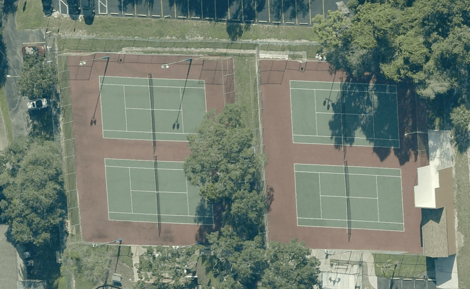 Beacon Woods Drive & Clock Tower Parkway pickleball courts